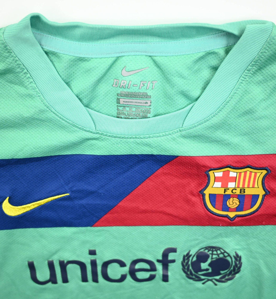 2010-12 FC BARCELONA SHIRT L.BOYS