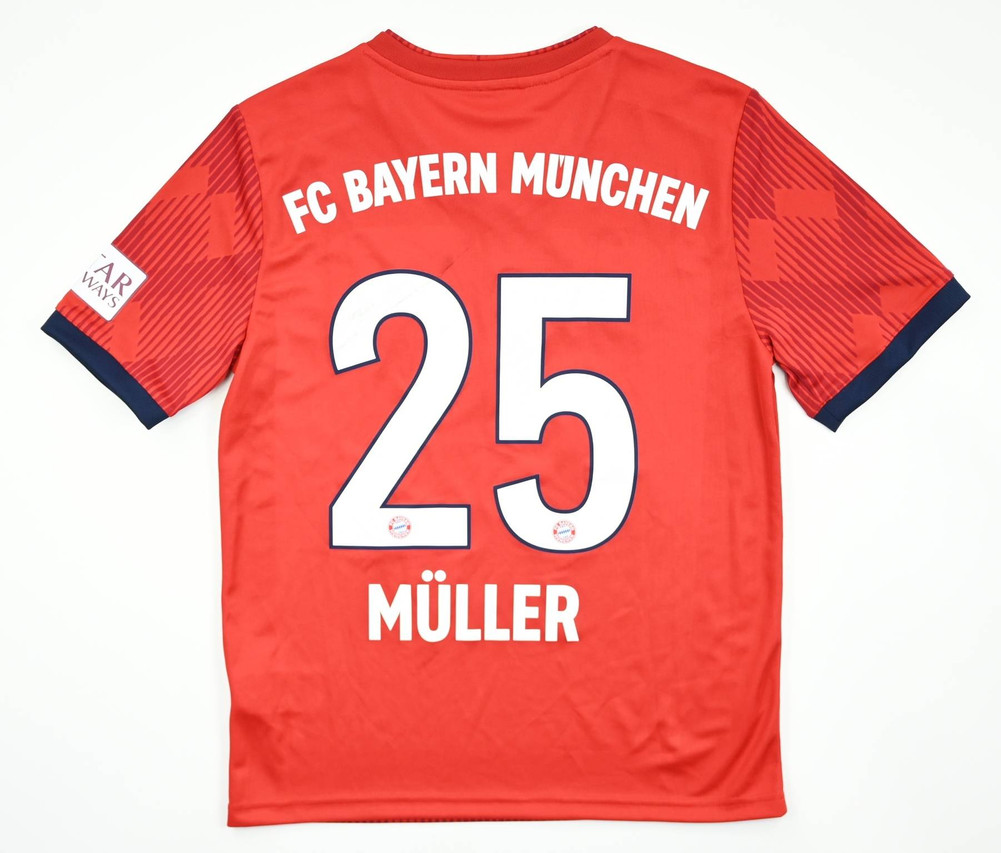 2018-19 BAYERN MUNCHEN *MULLER* KOSZULKA L. BOYS