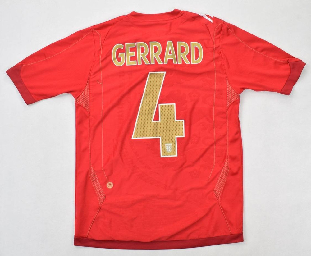 2006-08 ENGLAND *GERRARD* SHIRT S