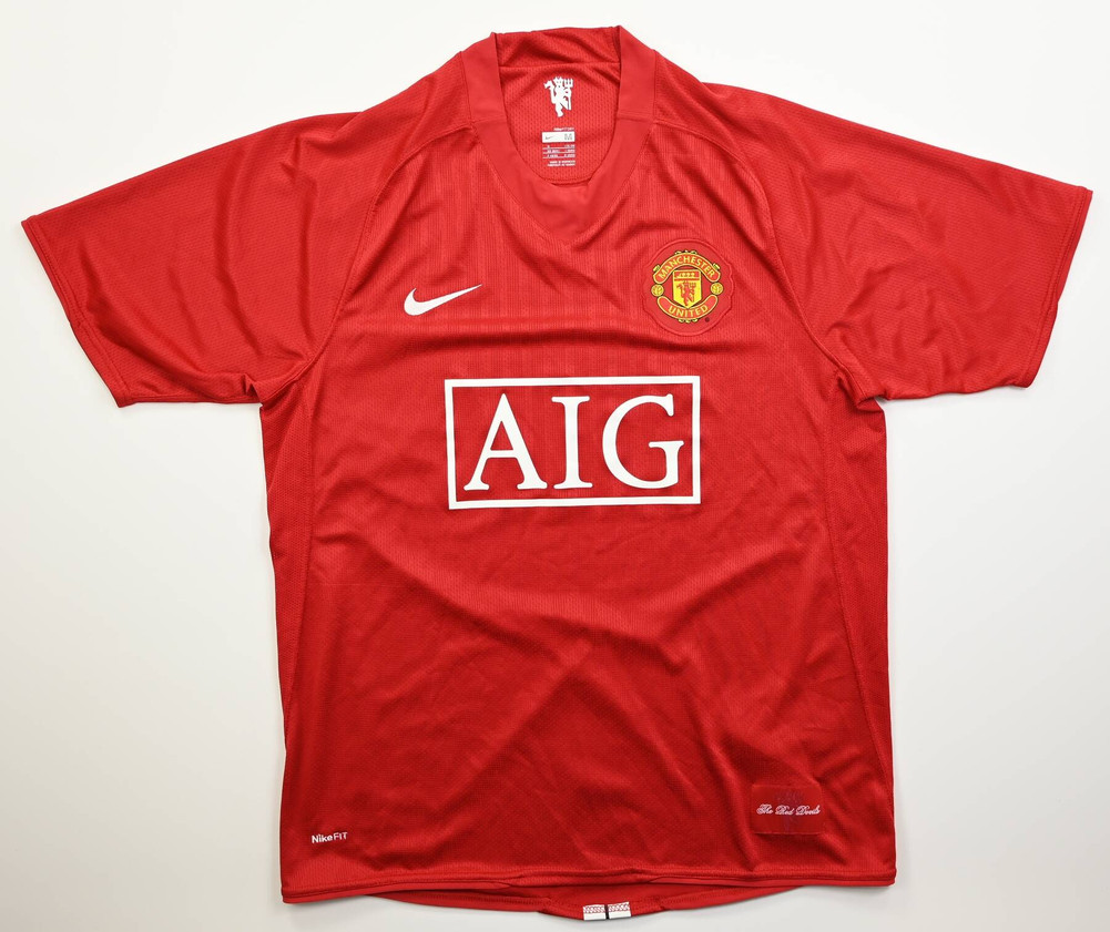 2007-09 MANCHESTER UNITED SHIRT M
