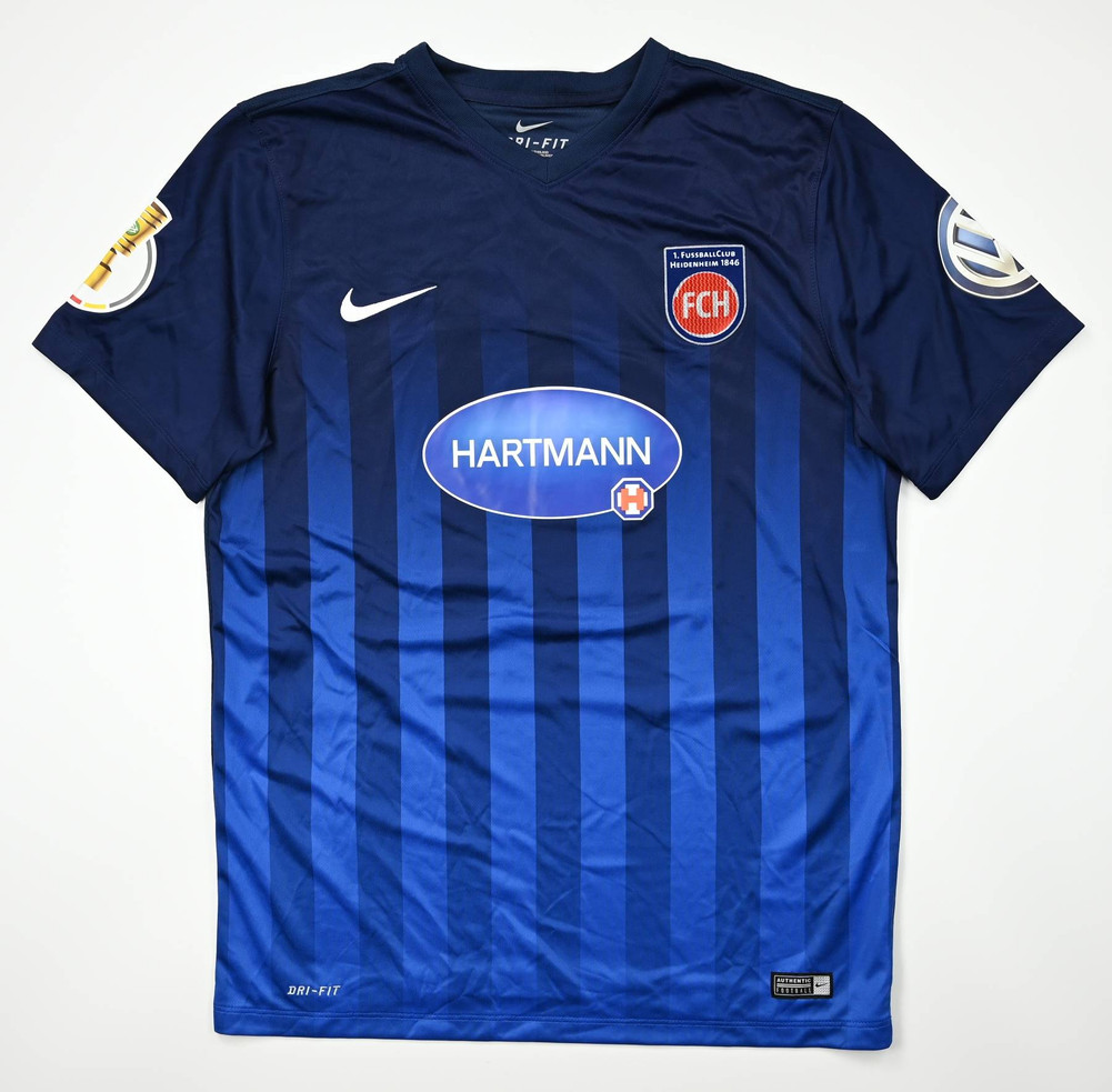 2016-171.FC HEIDENHEIM *BEERMANN* MATCH ISSUE KOSZULKA L