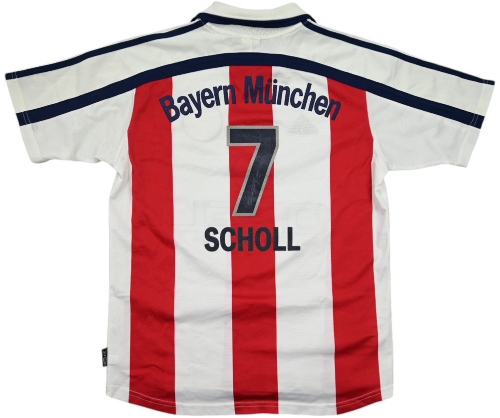 2000-01 BAYERN MUNCHEN *SCHOLL* KOSZULKA XL. BOYS/S