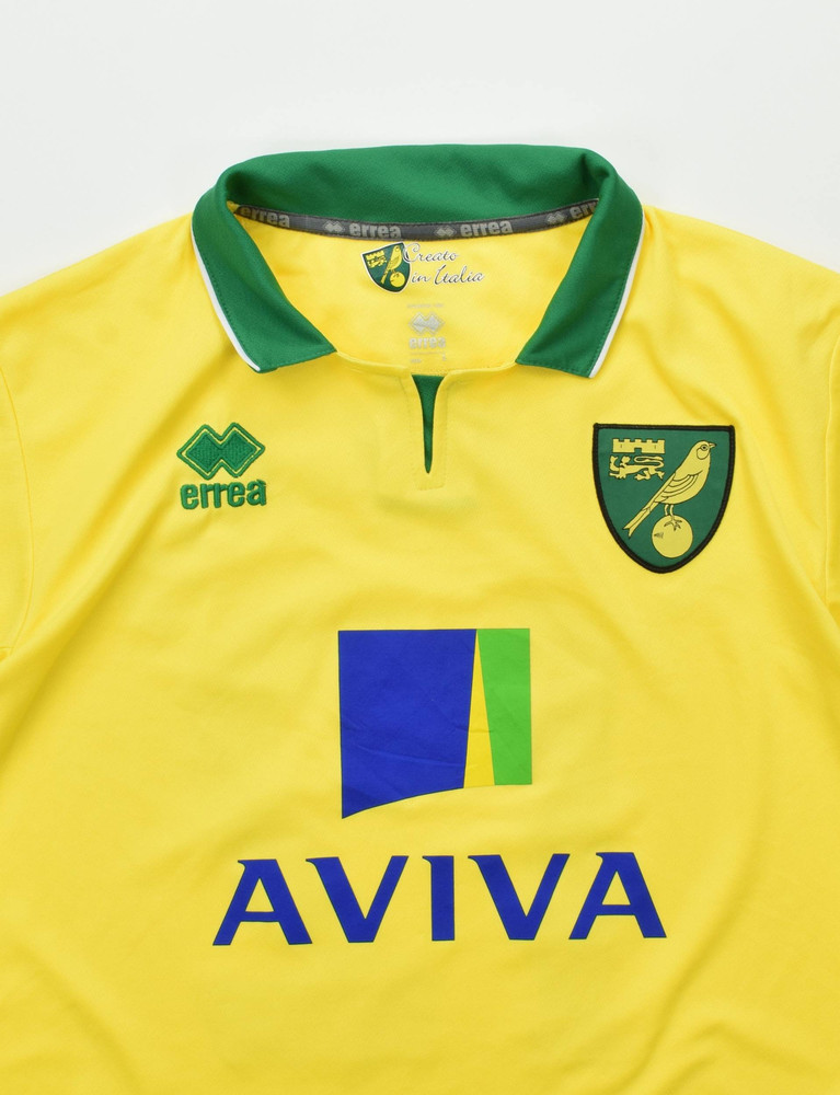 2012-13 NORWICH CITY *PILKINGTON* SHIRT L