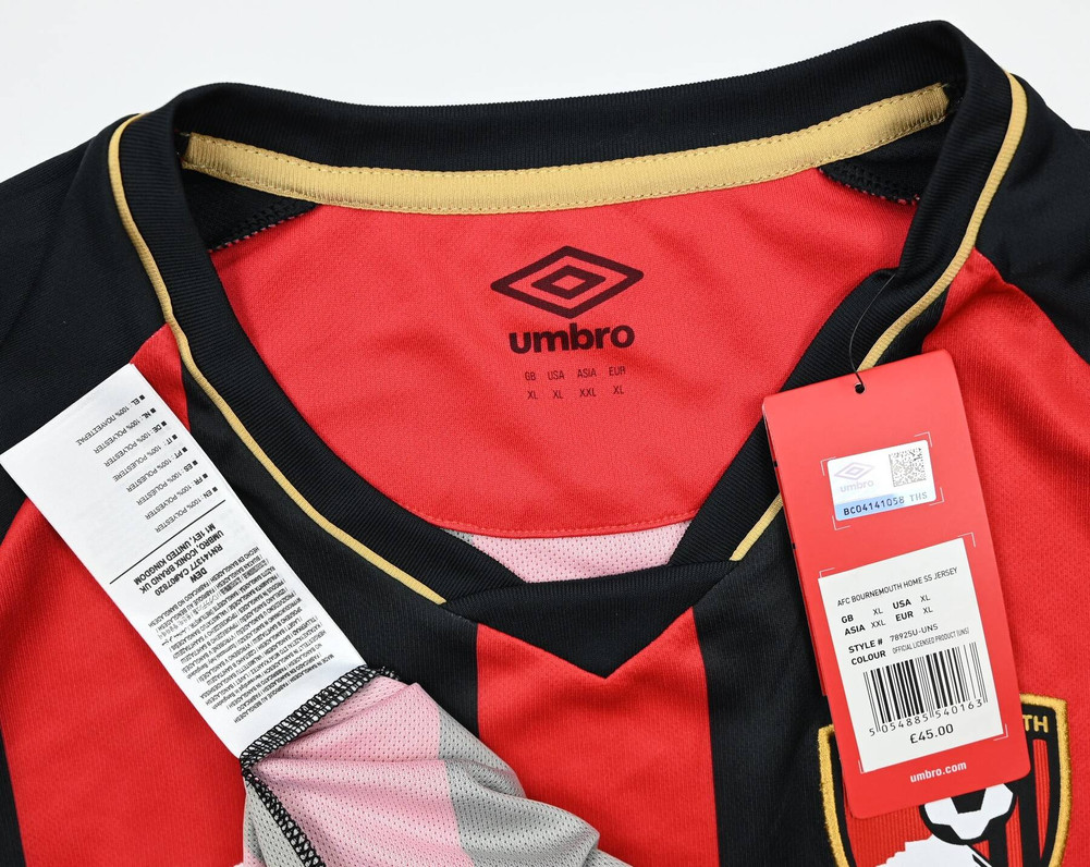 2018-19 AFC BOURNEMOUTH SHIRT XL