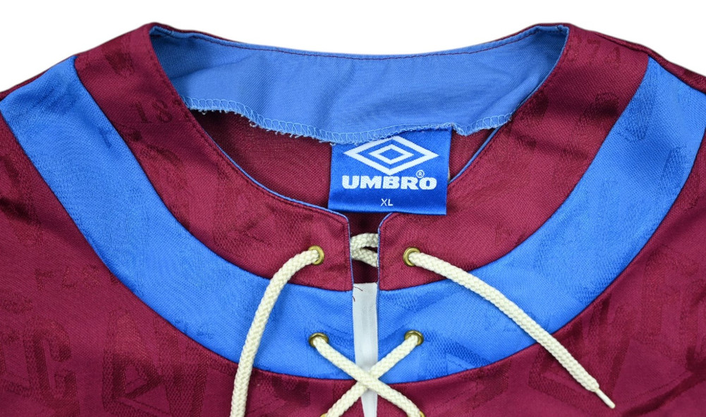 1992-93 ASTON VILLA SHIRT XL