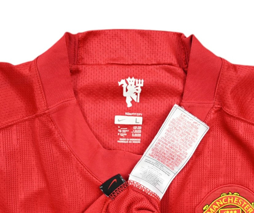 2007-09 MANCHESTER UNITED *ROONEY* SHIRT L