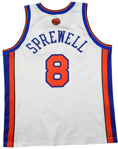 NEW YORK KNICKS *SPREWELL* NBA SHIRT M
