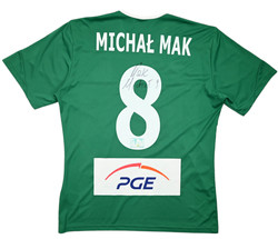 2011-12 GKS BEŁCHATOW *MICHAL MAK* MATCH ISSUE SHIRT S