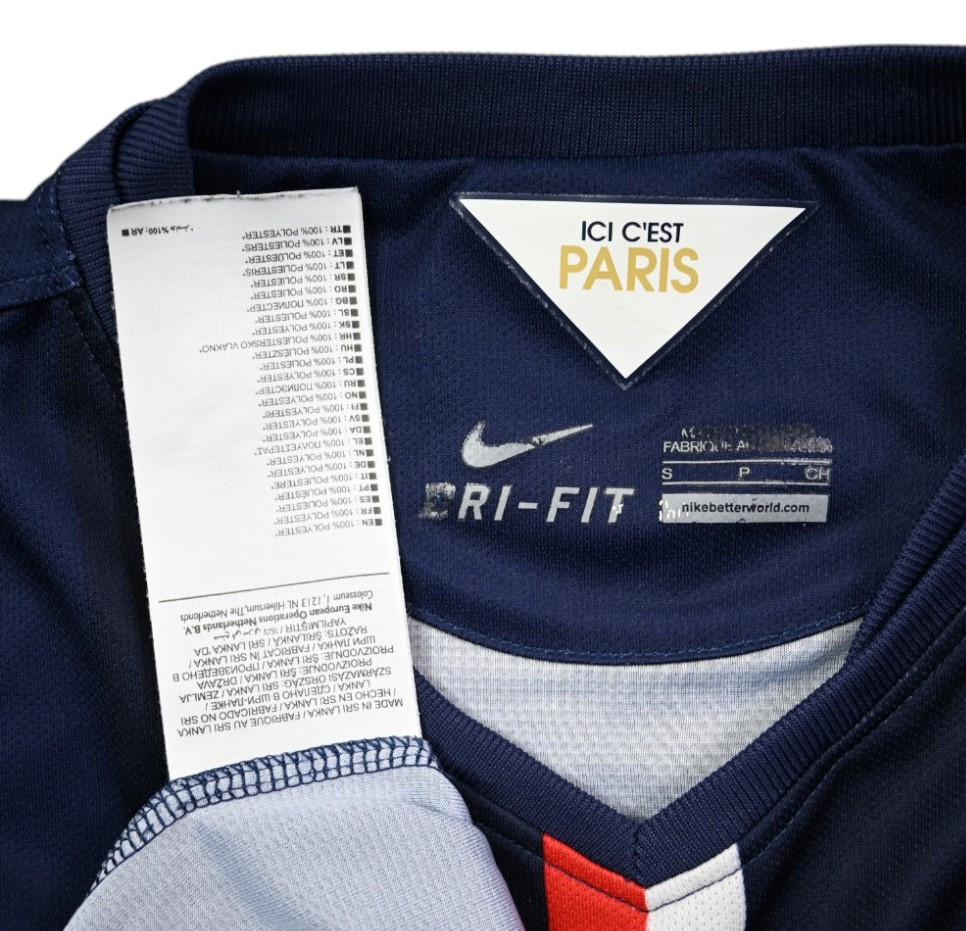 2014-15 PARIS SAINT-GERMAIN *CAVANI* SHIRT S