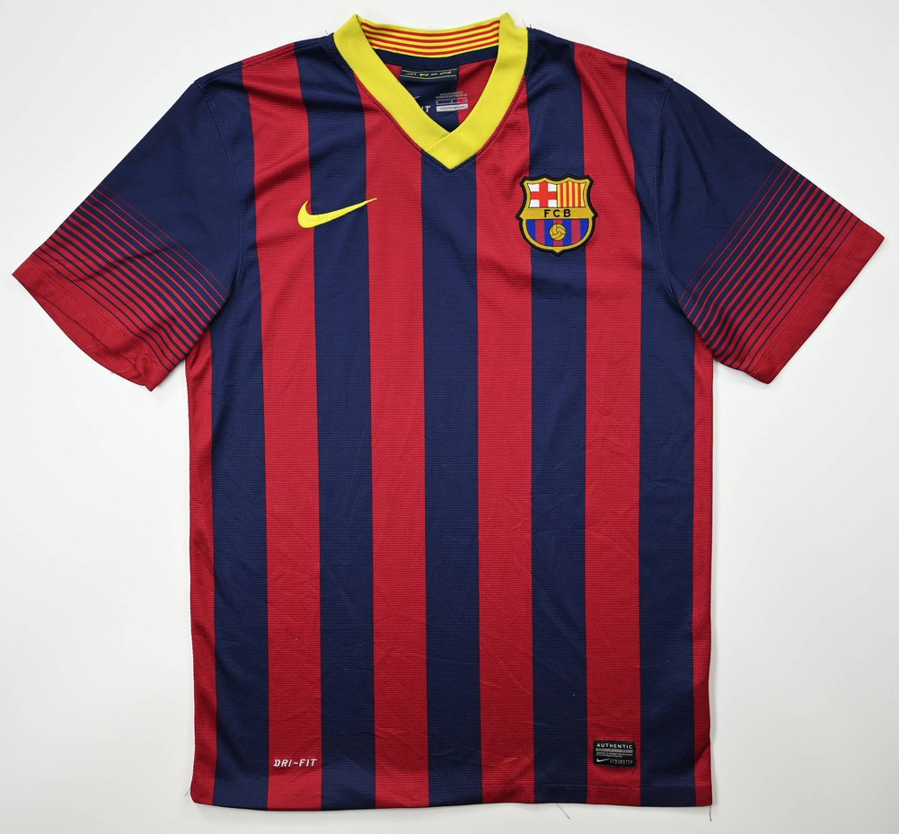 2013-14 FC BARCELONA SHIRT S
