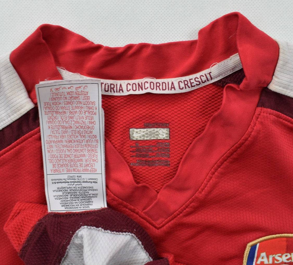 2008-10 ARSENAL LONDON SHIRT S