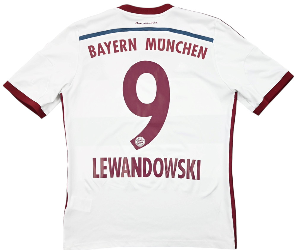2014-15 BAYERN MUNCHEN *LEWANDOWSKI* SHIRT XL. BOYS