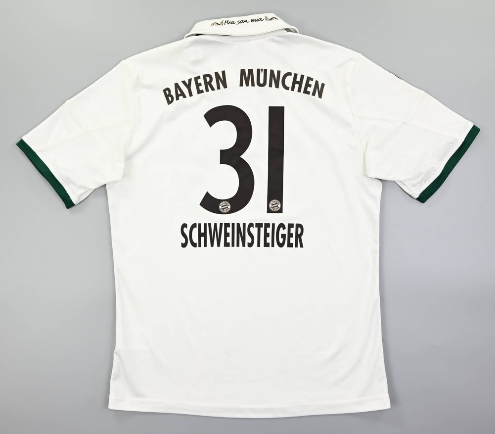 2013-14 BAYERN MUNCHEN *SCHWEINSTEIGER* KOSZULKA M. BOYS