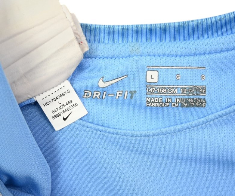 2017-18 MANCHESTER CITY SHIRT L. BOYS