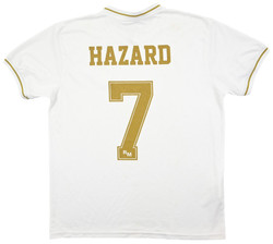 2019-20 REAL MADRID *HAZARD* SHIRT L