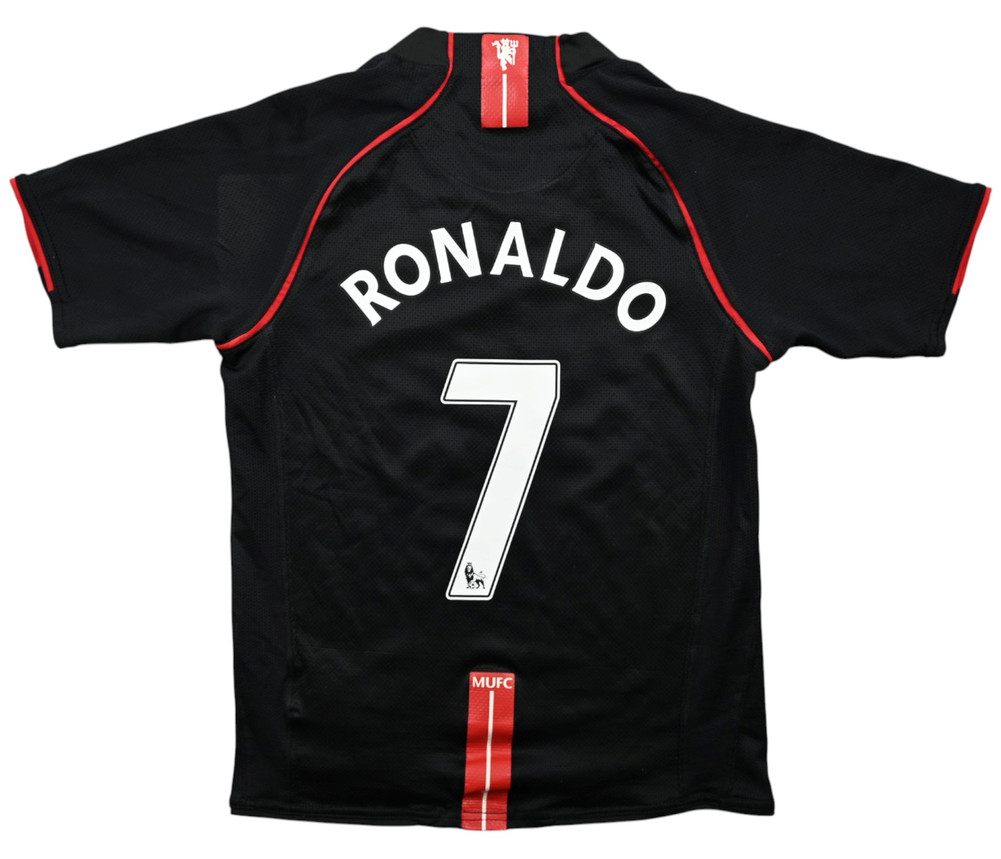 2007-08 MANCHESTER UNITED *RONALDO* SHIRT M. BOYS