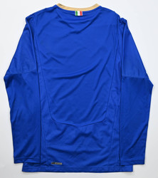 2007-08 ITALY SHIRT LONSLEEVE S