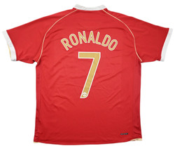2006-07 MANCHESTER UNITED *RONALDO* SHIRT XL