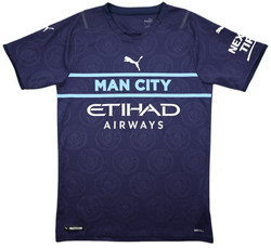 2021-22 MANCHESTER CITY SHIRT S