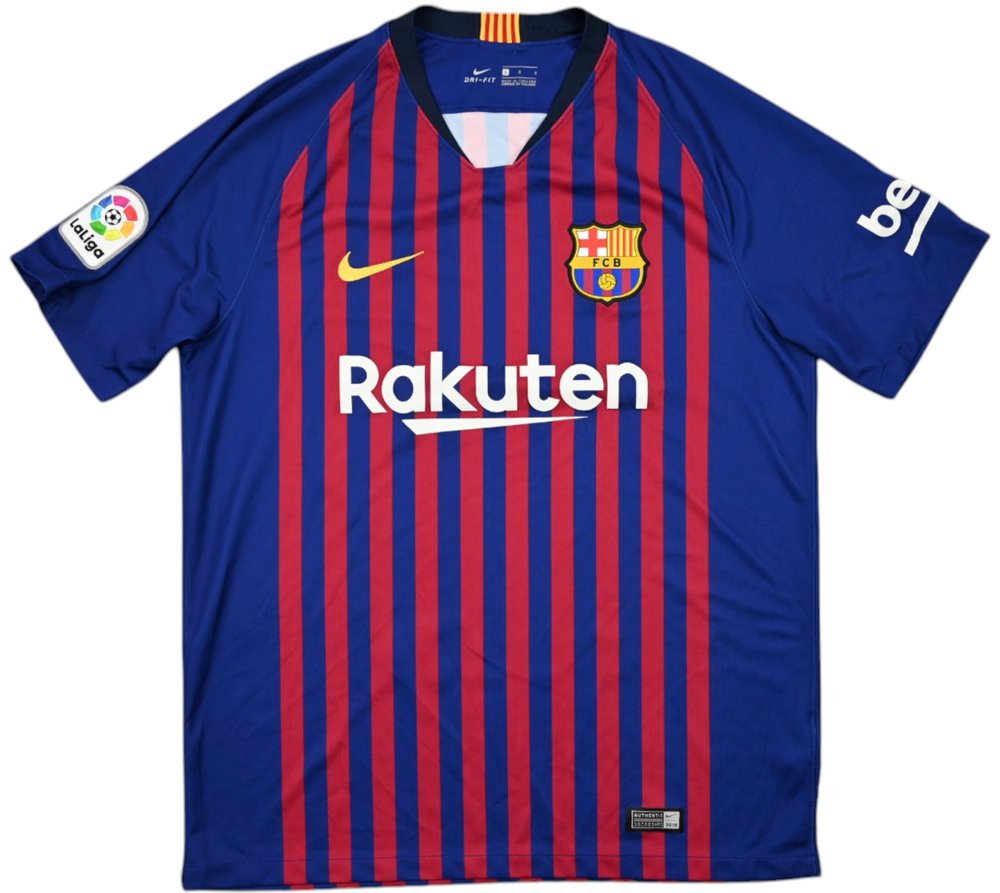 2018-19 FC BARCELONA SHIRT L