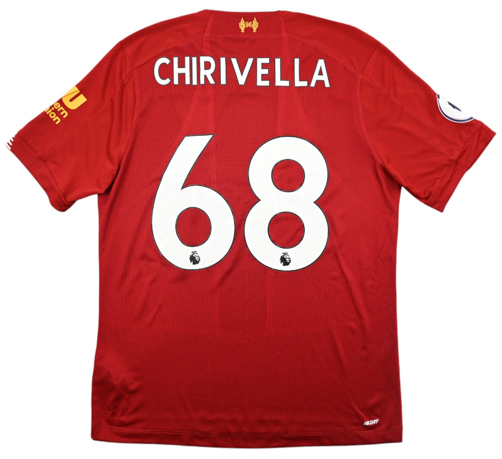 2019-20 LIVERPOOL *CHIRIVELLA* SHIRT M