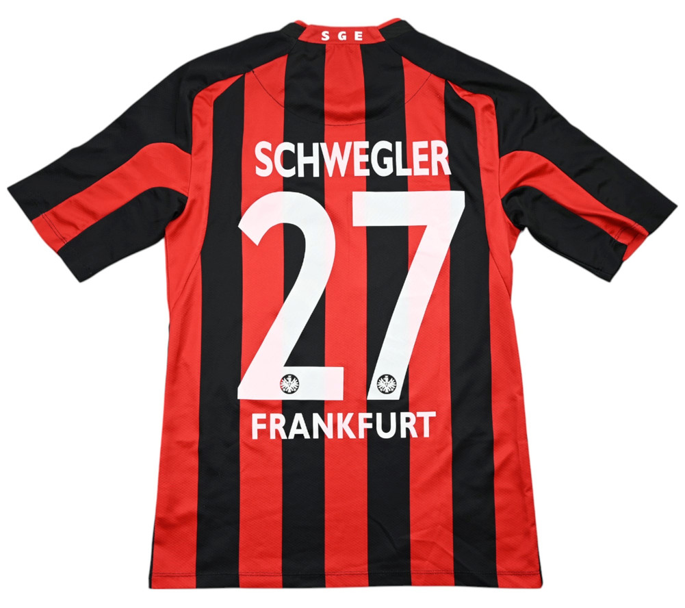 2013-14 EINTRACHT FRANKFURT *SCHWEGLER* KOSZULKA XS/S