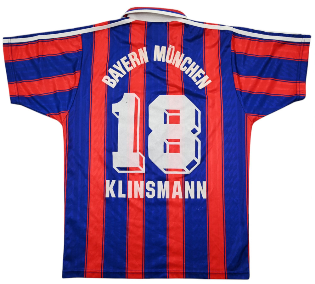 1995-97 BAYERN MUNCHEN *KLINSMANN* KOSZULKA S