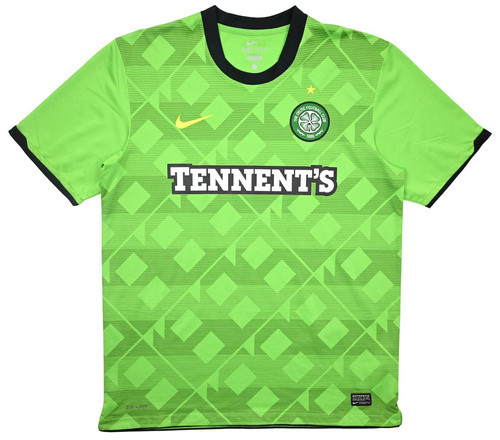 2010-11 CELTIC GLASGOW SHIRT L
