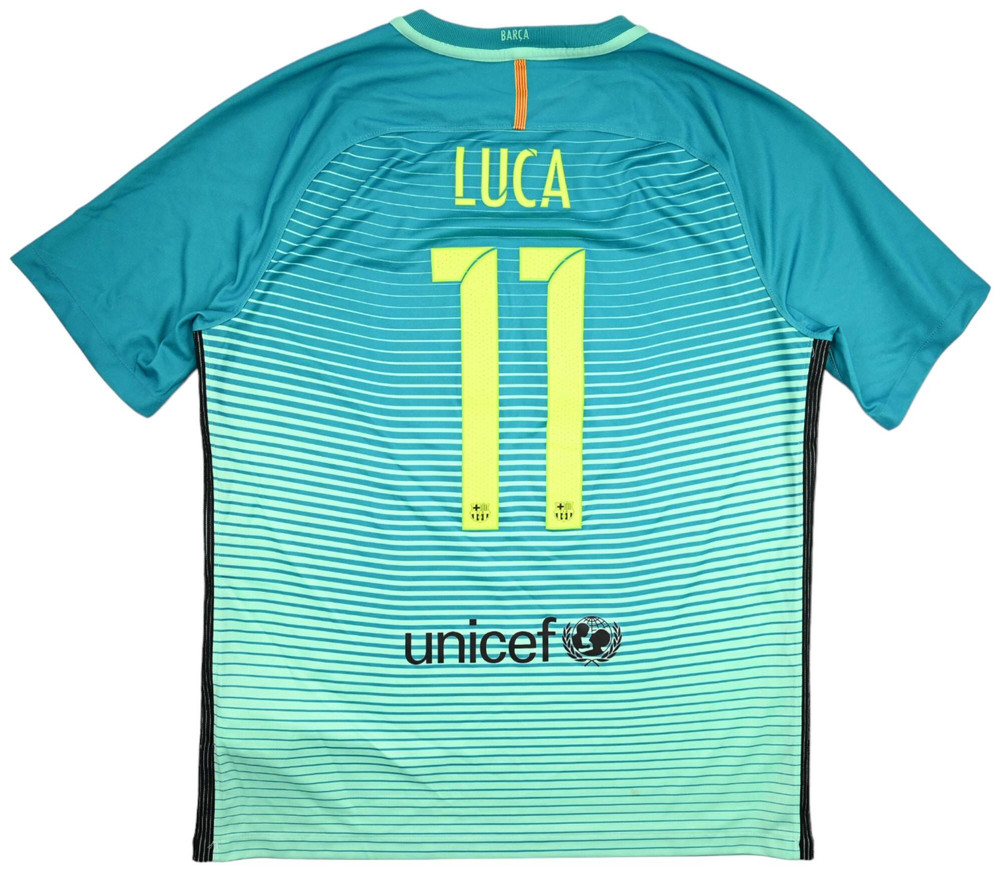 2016-17 FC BARCELONA *LUCA* SHIRT L