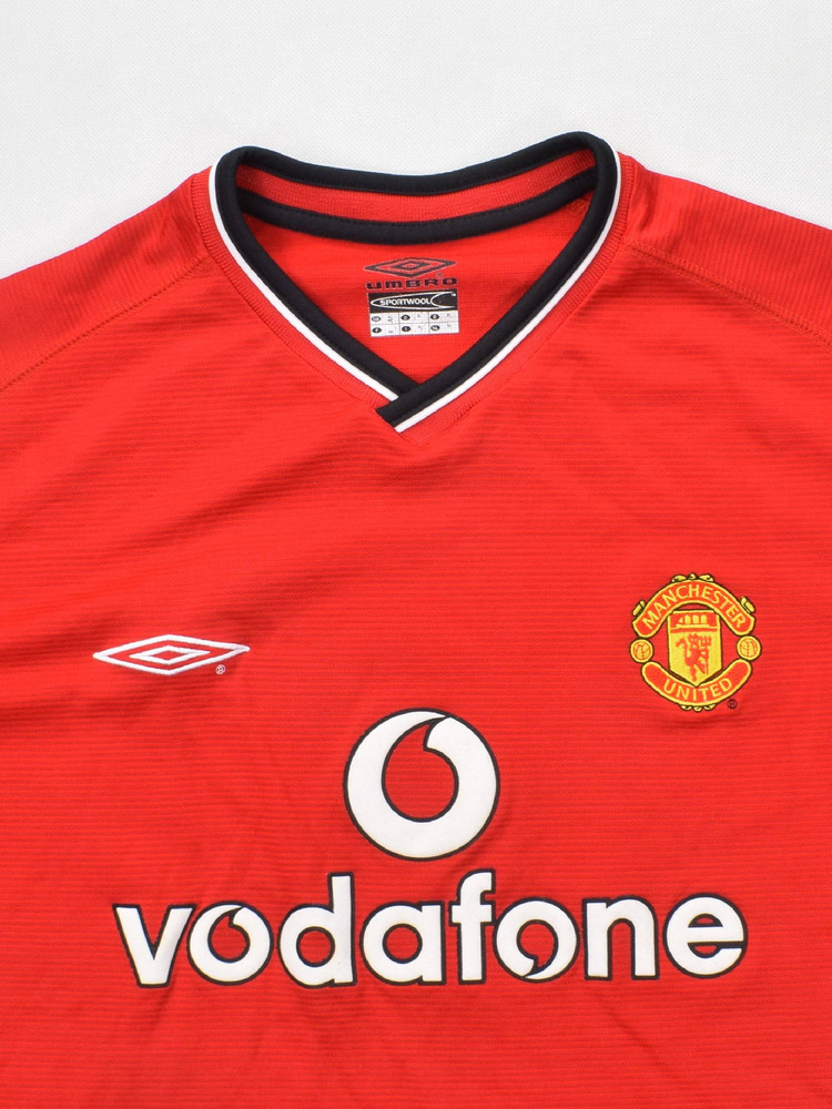 2000-02 MANCHESTER UNITED SHIRT XL