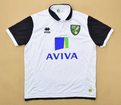 2013-14 NORWICH CITY SHIRT L