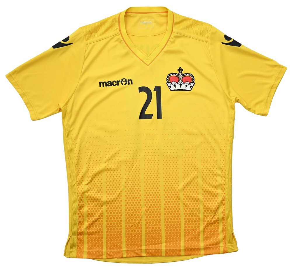 2018-20 LIECHTENSTEIN *LO RUSSO* SHIRT L