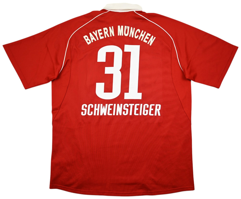 2005-06 BAYERN MUNCHEN *SCHWEINSTEIGER* KOSZULKA XL