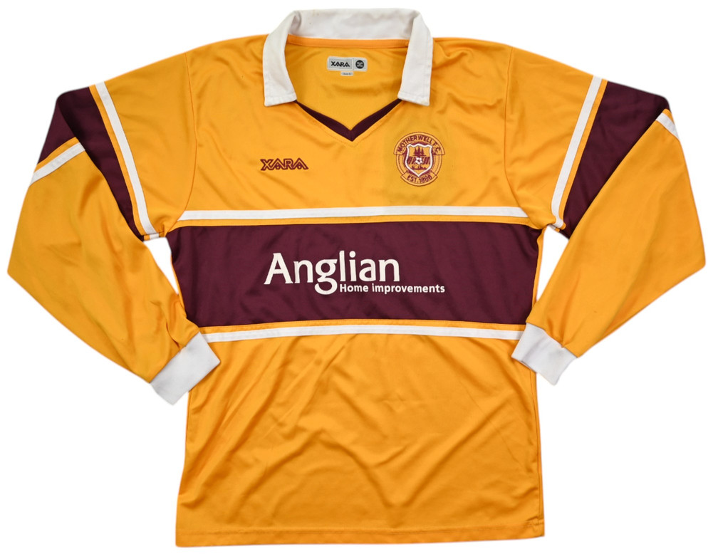 2006-07 MOTHERWELL LONGSLEEVE KOSZULKA S