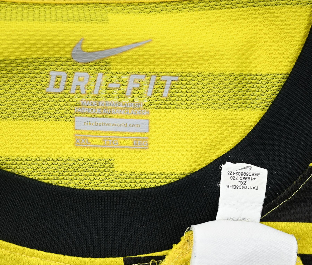 2011-12 CELTIC GLASGOW SHIRT XXL