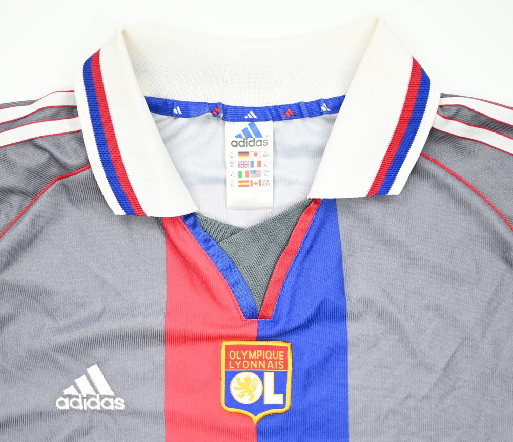 2000-01 OLYMPIQUE LYON *DELMOTTE* KOSZULKA XL
