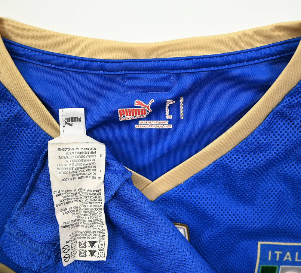 2007-08 ITALY SHIRT L