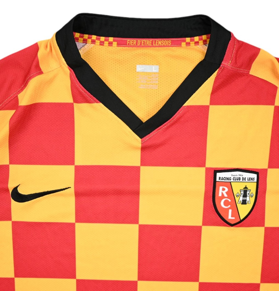 2008-09 RC LENS PLAYER ISSUE LONGSLEEVE L