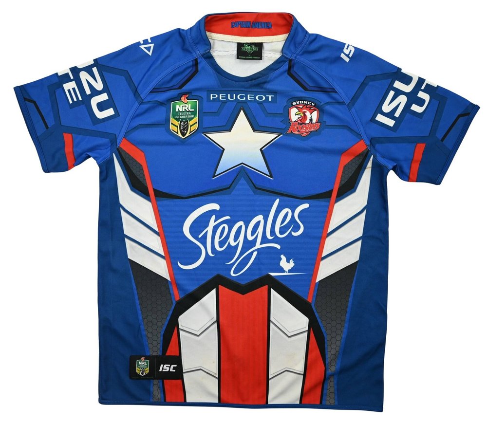 SYDNEY ROOSTERS RUGBY SHIRT L