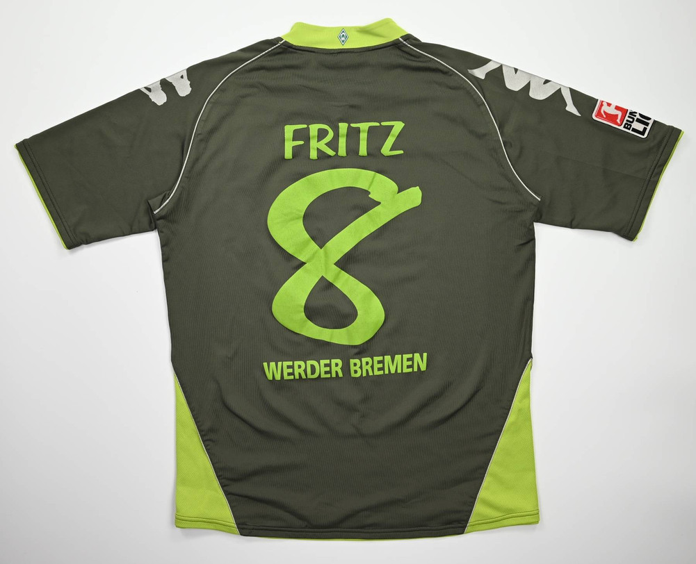 2007-08 WERDER BREMEN *FRITZ* SHIRT L