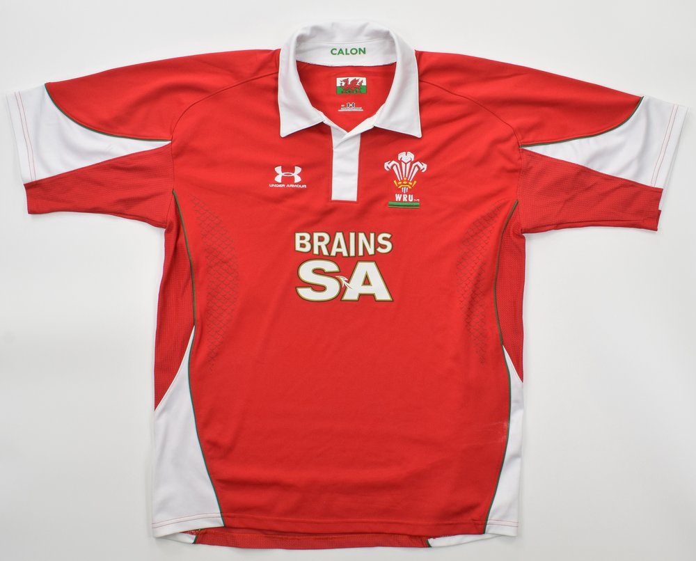 WALES RUGBY UNDER ARMOUR SHIRT L