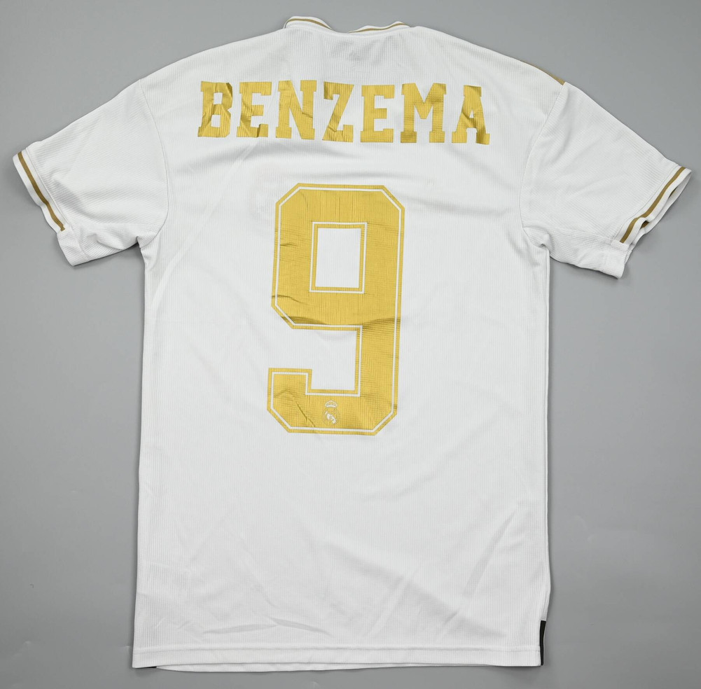 2019-20 REAL MADRID *BENZEMA* SHIRT S