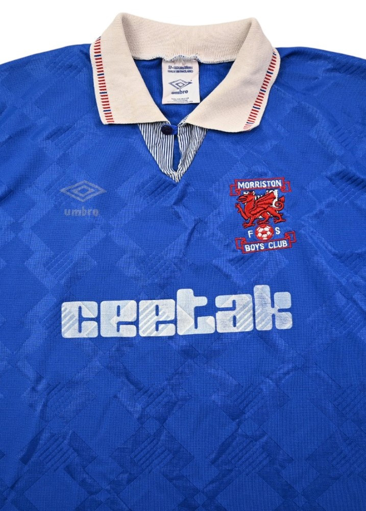 MORISSTON TOWN BOYS CLUB LONGSLEEVE SHIRT S