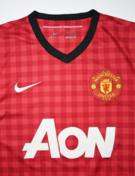 2012-13 MANCHESTER UNITED *SCHOLES* SHIRT M