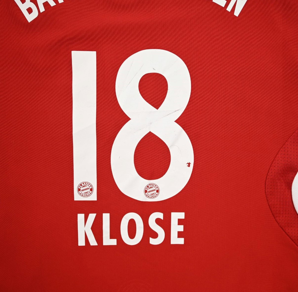2007-08 BAYERN MUNCHEN *KLOSE* KOSZULKA M. BOYS 