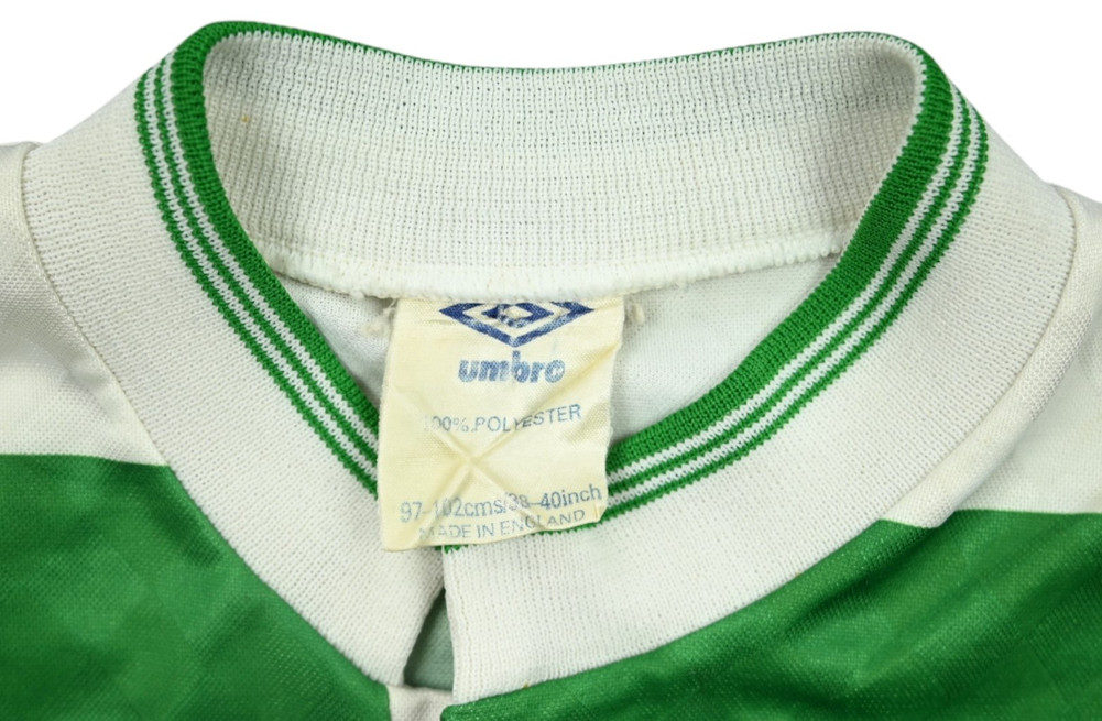 1987-89 CELTIC GLASGOW SHIRT M