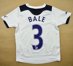 2010-11 TOTTENHAM HOTSPUR *BALE* SHIRT S. BOYS 128 CM