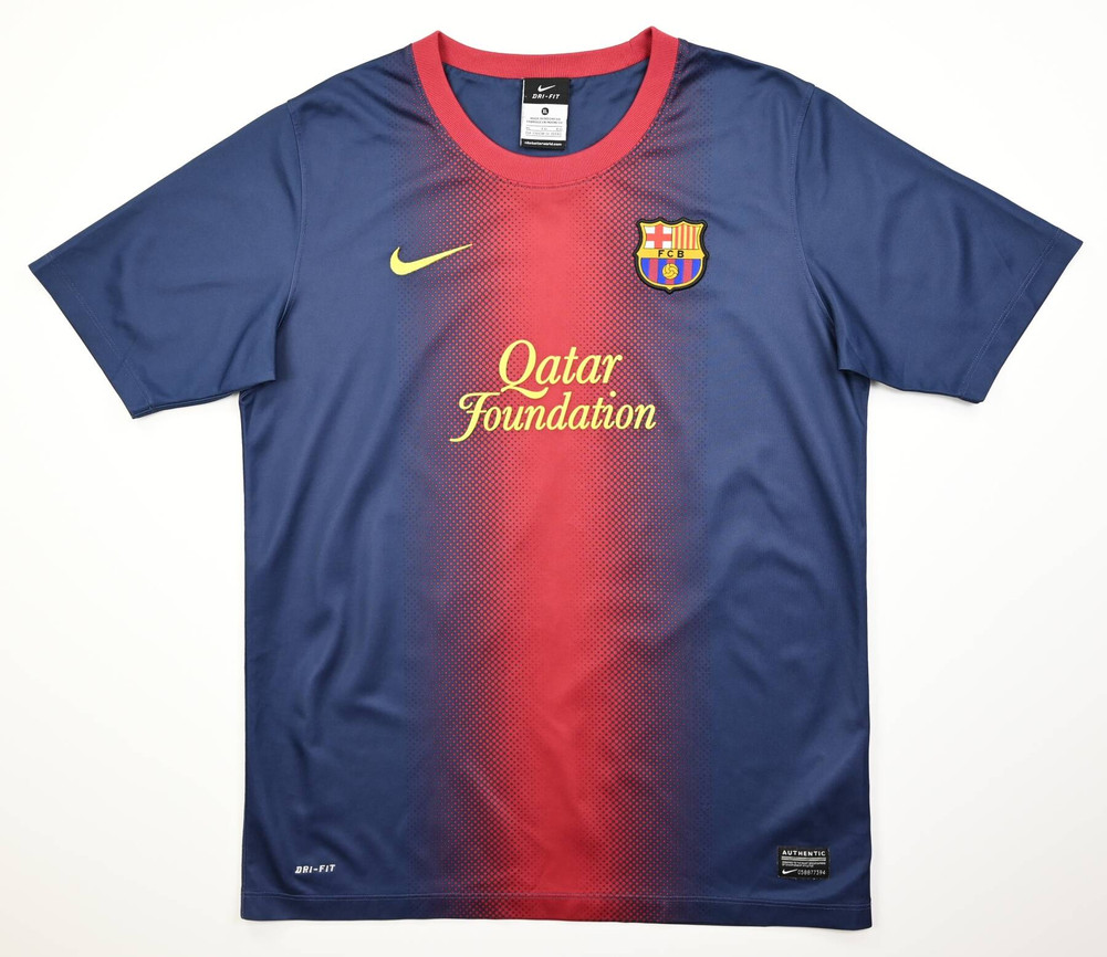 2012-13 FC BARCELONA SHIRT XL. BOYS