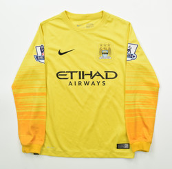 2015-16 MANCHESTER CITY *HART* GK SHIRT S. BOYS