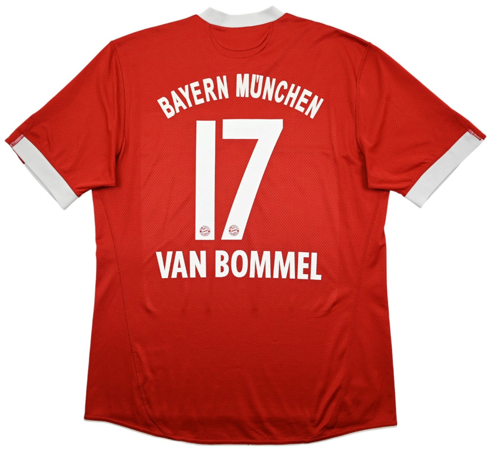 2009-10 BAYERN MUNCHEN *VAN BOMMEL* SHIRT XL